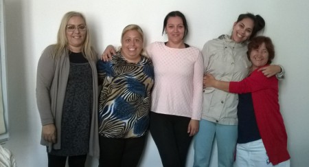 Liliana Simões, Jessica Vasconcelos, Graça Cebola, Anabela Alves, Sandra Bertão
